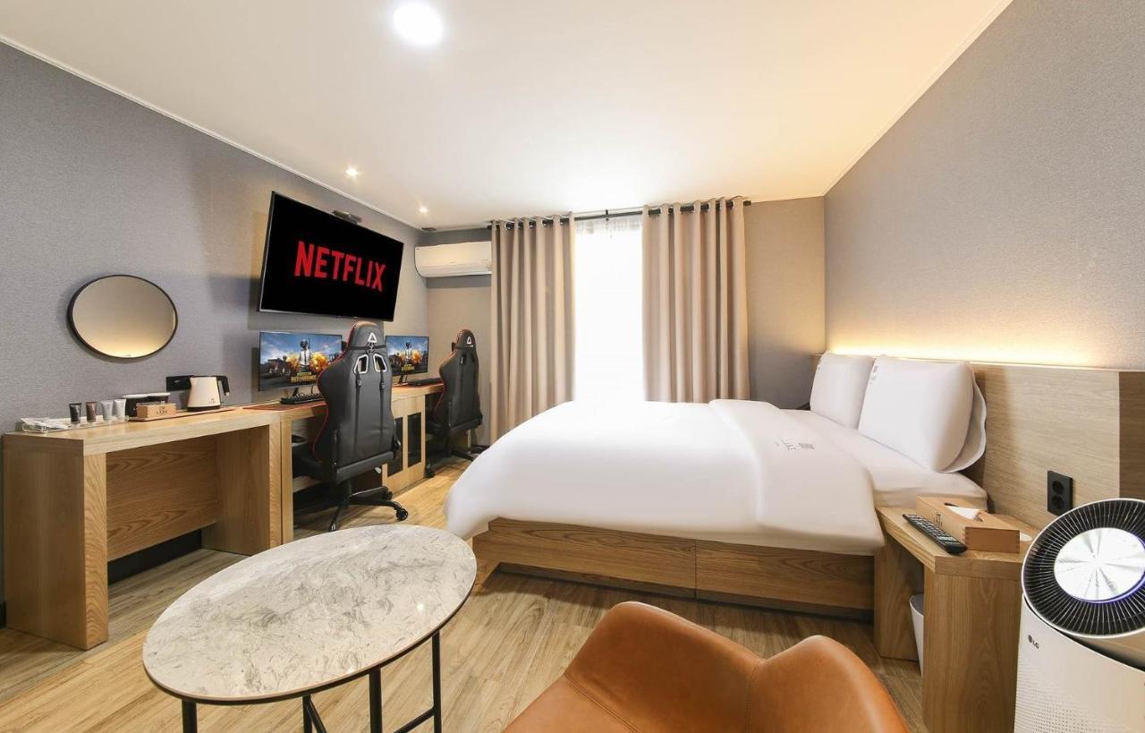 Labe Hotel Чонджу Экстерьер фото